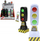 Semafor lodër Traffic Light, me drita, me zë, shumëngjyrësh