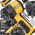 Çelës goditës pneumatik JCB RP9515, 1/2", 1200Nm, portokalli e zezë