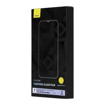 Xham mbrojtës Baseus Corning HD, 0.4mm, për iPhone 12 Pro Max, transparent