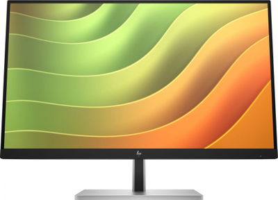 Monitor HP E24u G5, 23.8", 1920 x 1080 (FullHD), 75Hz, i zi / i argjendtë