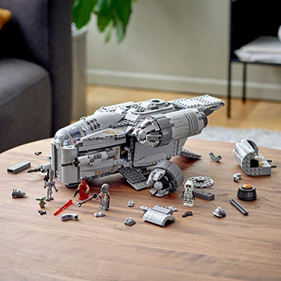 Set ndërtimi LEGO Star Wars The Razor Crest 75292, 1023 copa, për mosha 10+, gri
