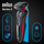 Rrojë elektrike Braun Series 5 51-R1200S, 3 tehe fleksibile, rezistente ndaj ujit, blu