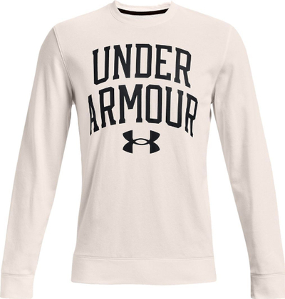 Bluzë për meshkuj Under Armour Rival Terry Crew (1361561-112), L, e bardhë