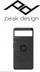 Kuti mbrojtëse Peak Design Mobile Everyday Case për Pixel 7a, pëlhurë, gri charcoal