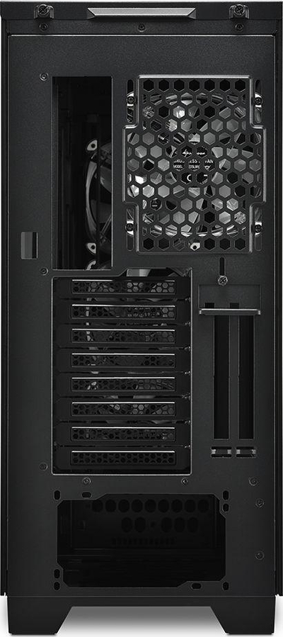 Kasë Sharkoon Elite Shark CA300T ARGB, e zezë, Full Tower