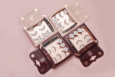 Qerpikë SOSU Cosmetics Dramatized Lashes, 10-14 mm