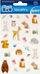 Ngjitëse dekorative Sticker BOO Forest Animals, set me 27 copë, me shkëlqim, shumëngjyrëshe