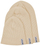 Капа за деца Lodger Beanie Ciumbelle, 6-12 месеци, памук, беж боја