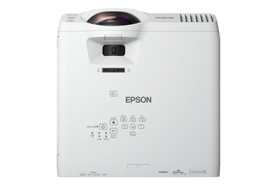 Ласерски проектор Epson V11HA76080, 4000 ANSI Lumens, WXGA 16:10, бел