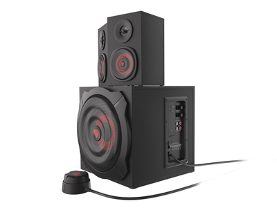 Звучници 2.1 Genesis Helium 610BT, 60W, блутут, црно дрво