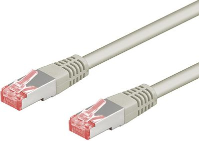 Kabllo Patchcord S/FTP, Cat6, 0.25m, e hirtë