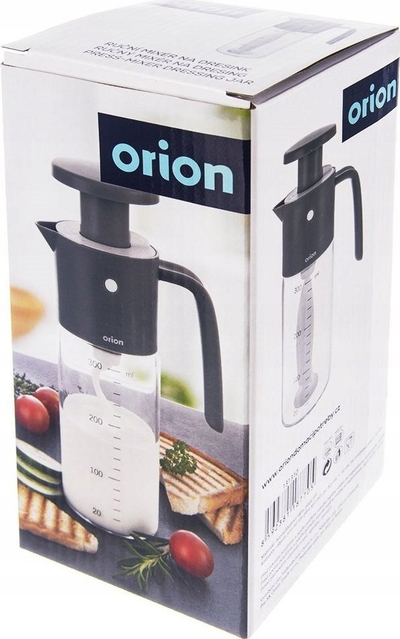 Shishe për vaj dhe dressing Orion, manuale, 350 ml, gri