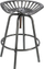Karrige bari Fallen Fruits Tractor Chair, metal, lartësi e rregullueshme, gri