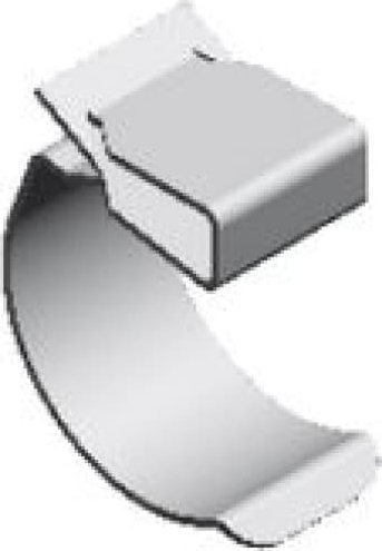 Kapëse kabllosh OBO Bettermann E90 ZSK1 7/8 794801, set 10 copë, çelik i galvanizuar