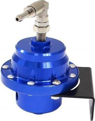 Regulator presioni karburanti TurboWorks AN6, me manometër, blu