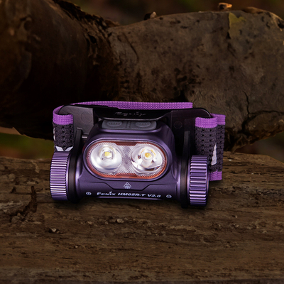 Lampë koke Fenix HM65R T V2.0, 1600 lumens, rikarikueshme, lejla e errët