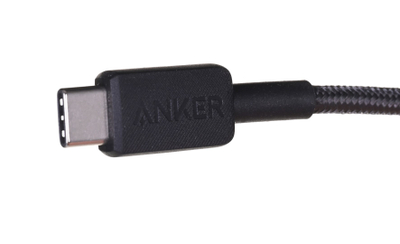 Kabllo Anker 322, USB-C me USB-C, 1.8m, e zezë