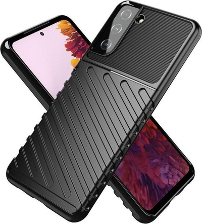 Mbrojtëse telefoni Hurtel Thunder Case Samsung Galaxy S22 Plus, e butë, TPU, blu
