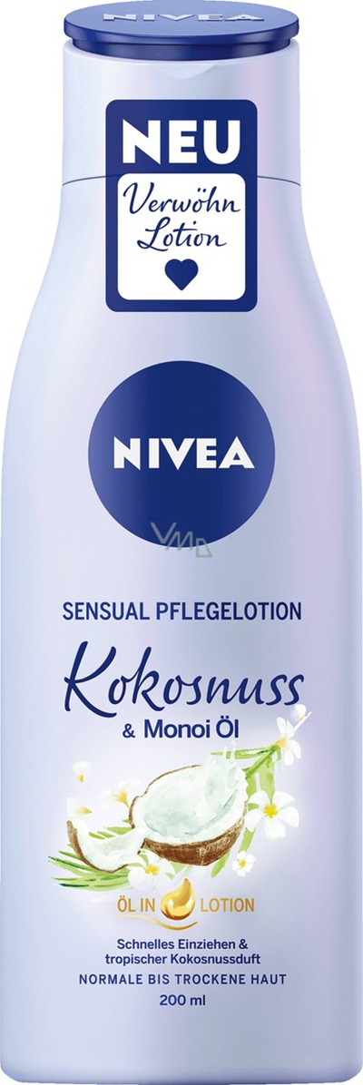 Losion për trup Nivea Kokosnuss & Monoi Ol, 200ml