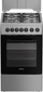 Shporet Indesit I5G5PMX, 50cm, furre elektrike 60L, inox
