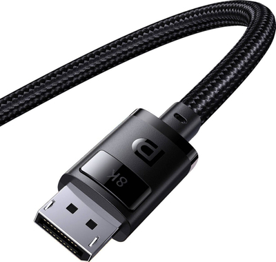 Kabllo DisplayPort Baseus High Definition, 2m, DisplayPort në DisplayPort, e zezë