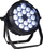 Reflektor skenik Evolights GLAZE IP65 LED PAR, 18x RGBW, për jashtë, i zi