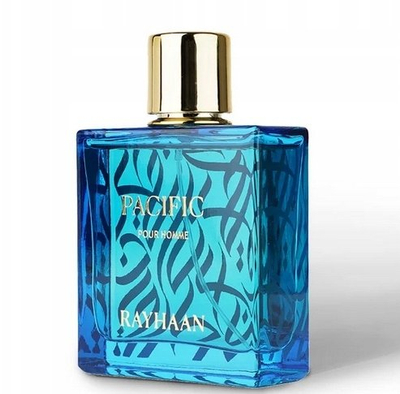 Parfum Rayhaan Pacific Pour Homme, Eau de Parfum, 100ml, blu