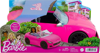 Lodër makinë Barbie, rozë