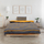 Set shtrati Heinner Home, tek, pambuk 100%, 150x200 cm, gri e errët portokalli