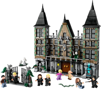 Lodër ndërtimi LEGO Harry Potter Malfoy Manor 76453, set kreativ, për fëmijë 10+, shumëngjyrëshe
