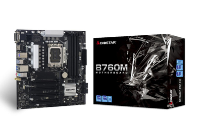Motherboard Biostar B760MXC PRO, Socket 1700, Micro ATX, e zezë