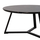 Tavolinë e rrumbullakët për kafe Φ80x42Hcm (HM9586.01), zezë