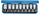 Set çelësa gedorë Gedore 6156250, 1/2", 9 copë, blu