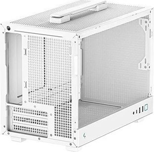 Kuti kompjutri DeepCool CH160 WH, mini ITX, xham i temperum, e bardhë