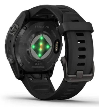Ora smartwatch Garmin Fenix 7S Pro Sapphire Solar, 42mm, GPS, e zezë