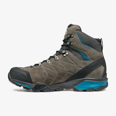 Çizme trekking Scarpa ZG Trek GTX, Gore Tex, nr 43.5, titanium me blu