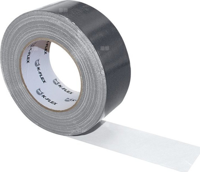 Лента самолеплива од текстил K FLEX Cloth Duct, 50 mm, 50 m, сребрена
