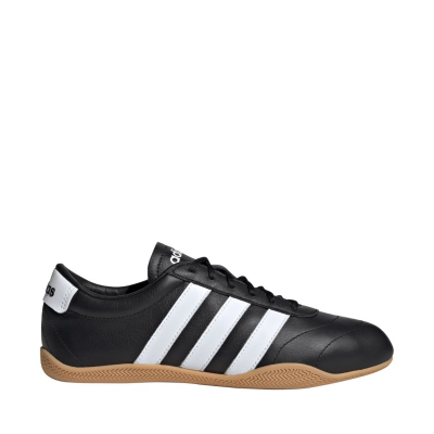 Atlete për goca Adidas Grand Court Lo W JQ9684, lëkurë sintetike, të bardha