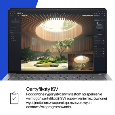 Laptop HP ZBook Ultra G1a, 14\", Ryzen AI Max PRO, 64GB RAM, 1TB SSD, ngjyrë argjendtë