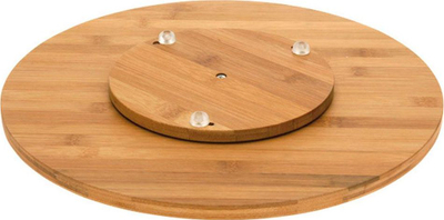Dërrasë servirje që rrotullohet Excellent Houseware, bambu, 35 cm, kafe