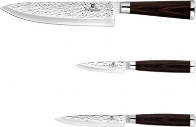 Set thikash Berlinger Haus BH-2486 Shine Basalt, 3 copë, çelik inox, gri
