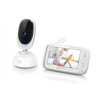 Babymonitor Motorola VM75, ekran 5", komunikim dy drejtimësh, i bardhë
