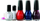 Set manikyri Rio Crackle Nails Party RIO NCRP, efekt crackle, për thonj për festa
