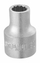 Çelës 12-këndor Stanley, 3/8\", 22 mm