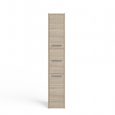 Dolap banjoje Topeshop S33, 170cm, 3 dyer 6 rafte, sonoma oak