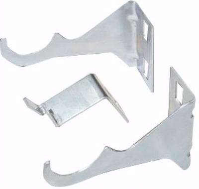 Set mbajtësesh radiator KFA G500E, për mur, metalik, i bardhë