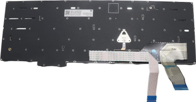 Tastierë për laptop Lenovo 5N21K05004, pjesë për zëvendësim, e zezë