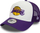 Kapele New Era A Frame Los Angeles Lakers 60348857, poliestër, e purpurt me të bardhë