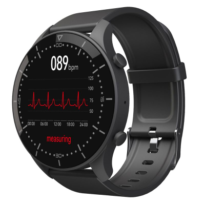 Ora inteligjente Media-Tech Genua MT870, ekran 1.3", Bluetooth Calling, e zezë