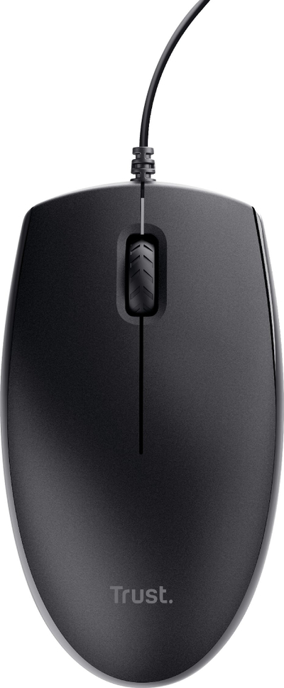 Set tastierë dhe maus Trust TKM-250, USB, me kabllo, layout gjerman QWERTZ, i zi